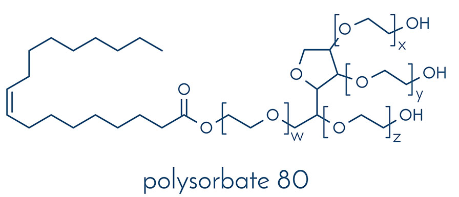 Polysorbate 80, Tween 80